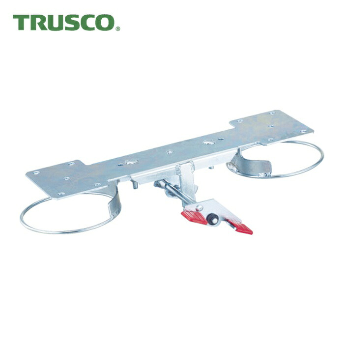 トラスコ TRUSCO 押し付ける製手押し車 ドンキーカート用輪っか式ストッパー 自在2輪用 (1台) 100JRS