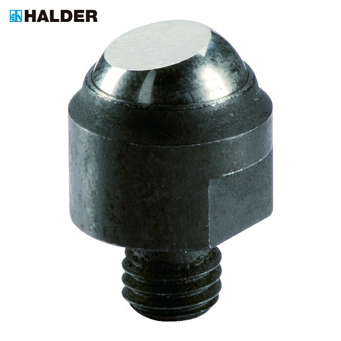 ハルダー HALDER 22730.0012 揺動パッド オネジ付、フラット (1個)