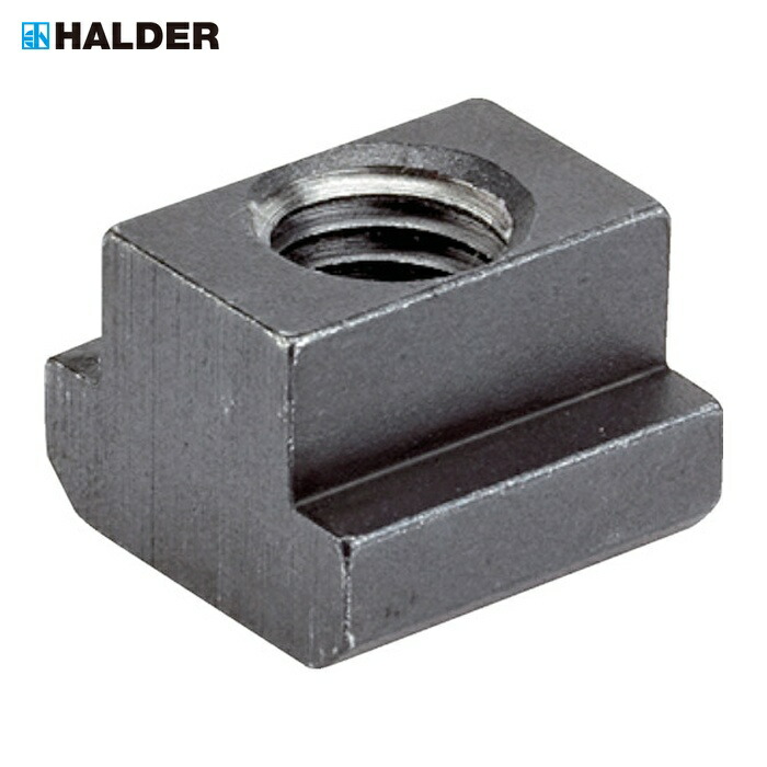 ハルダー HALDER 23010.0422 T中毒者 DIN 508 T溝幅42 甚だしい社会階級 10 黒染 穴外径M36 (1個)
