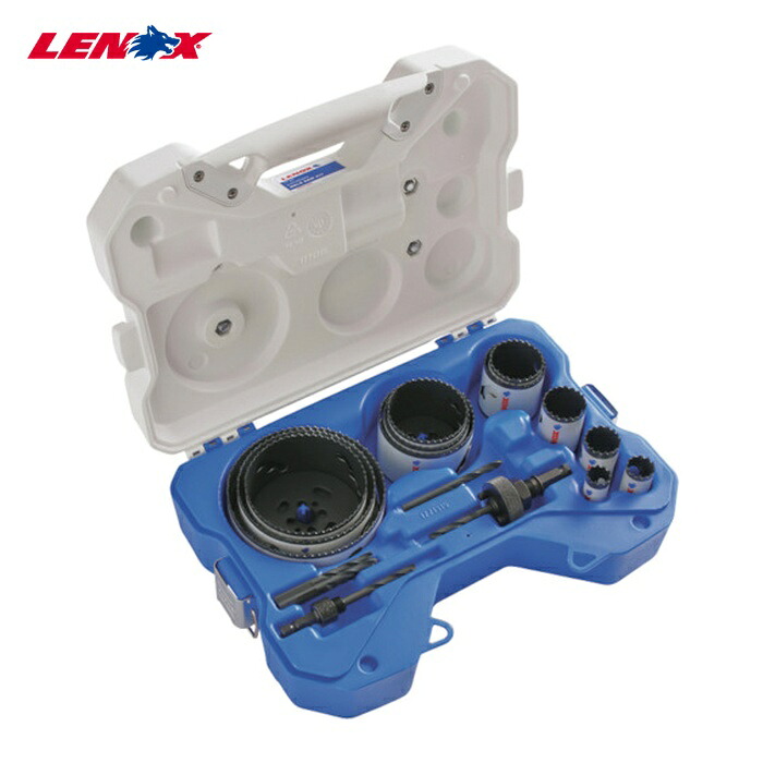 LENOX レノックス 308021200L バイメタルホールソーセット 灯し火工事用 1200L (1S) ホールソー-花・ガーデン・DIY