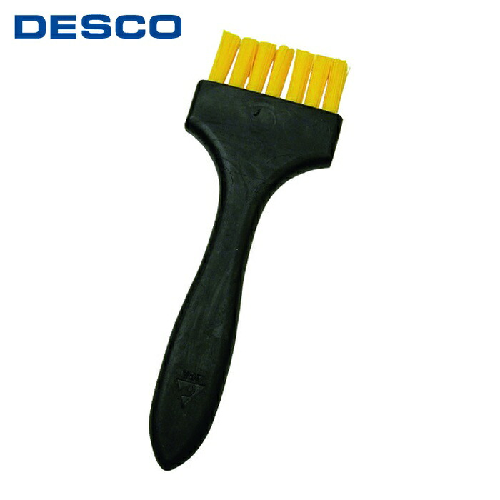DESCO デスコ 35687 ブラシ 静電対策素材 フラット ナイロン 51mm (1個)