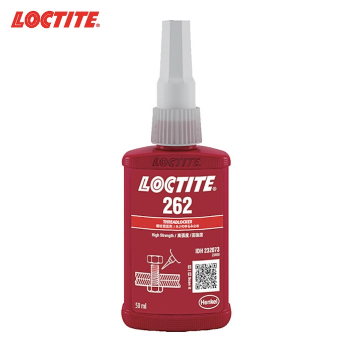 ロックタイト LOCTITE ねじゆるみ止め用接着剤 高強度 262 50ml (1本) 262-50
