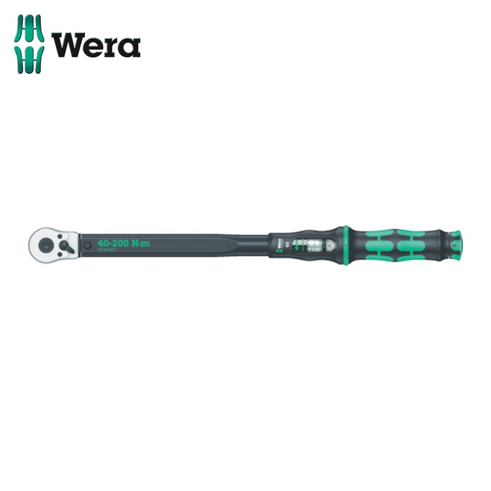 Wera ヴェラ 343966 C3 クリックトルクレンチ 40~200Nm 1/2 (1個)