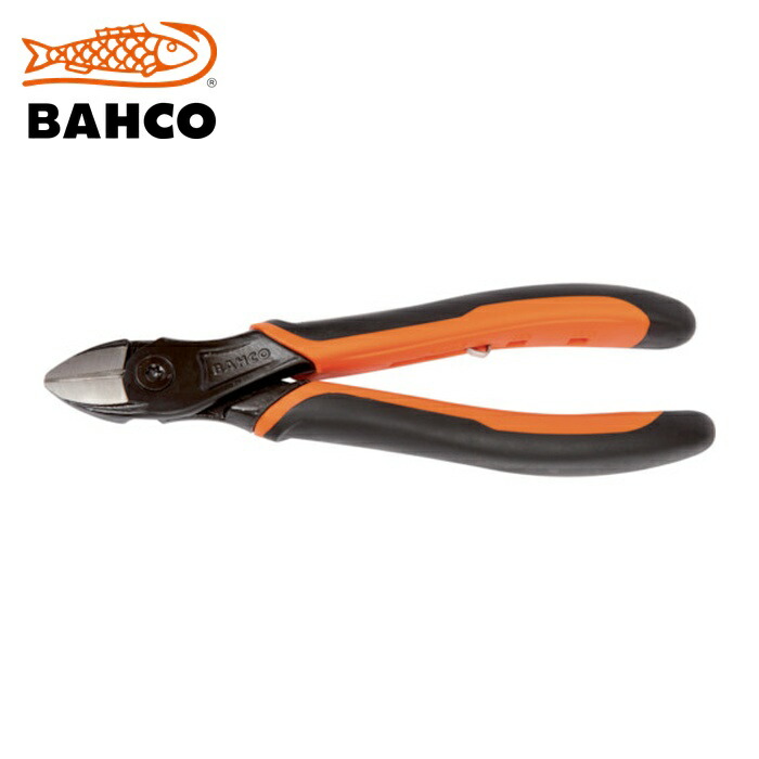 バーコ BAHCO 2101G-180 強力型軟・硬線両用ニッパー 銅線切断Φ4.0mm 全長180mm (1丁)