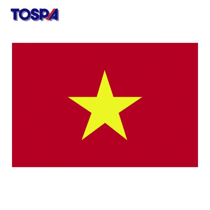 東京製旗 TOSPA 国旗No.2(90×135cm) ベトナム (1枚) 426661