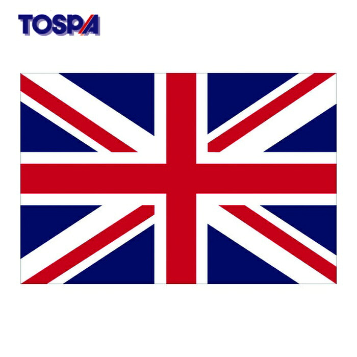 東京製旗 TOSPA 国旗No.2(90×135cm) イギリス (1枚) 426123