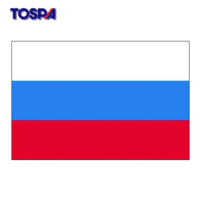 東京製旗 TOSPA 国旗No.2(90×135cm) ロシア (1枚) 426871