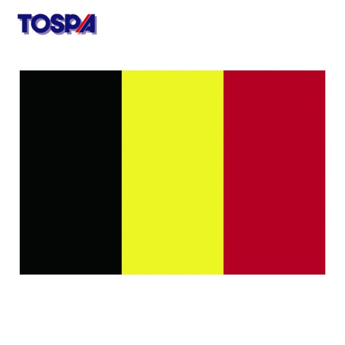 東京製旗 TOSPA 国旗No.2(90&times;135cm) ベルギー (1枚) 426667｜工具ランドこだわり館