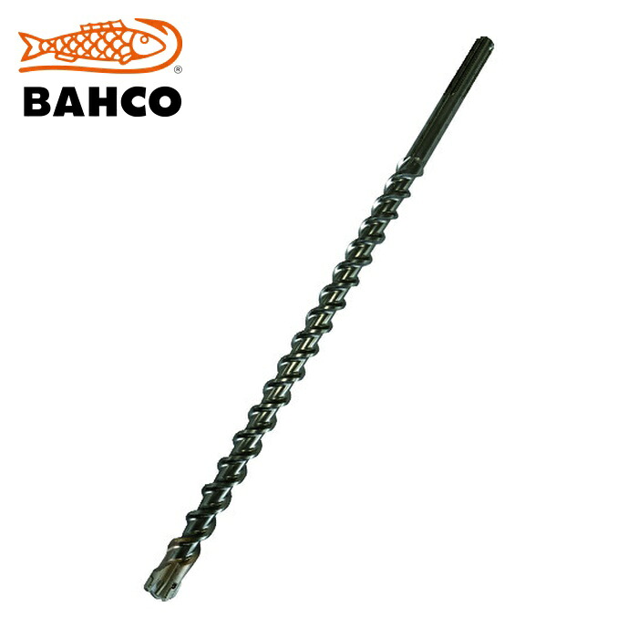 バーコ BAHCO 4656-25-520 混凝土せん孔機 SDS MAX 4 CUTTERS 全長520粍 刃径25粍 (1本) 電動・エア工具用アクセサリー-ドリル-花・ガーデン・DIY