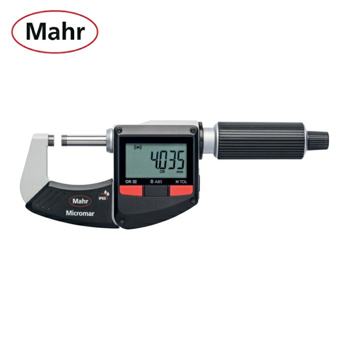 マール Mahr 40EWRI 0-25 40EWRI デジタルマイクロメータ 0-25粍 (1個) 花・ガーデン・DIY-その他