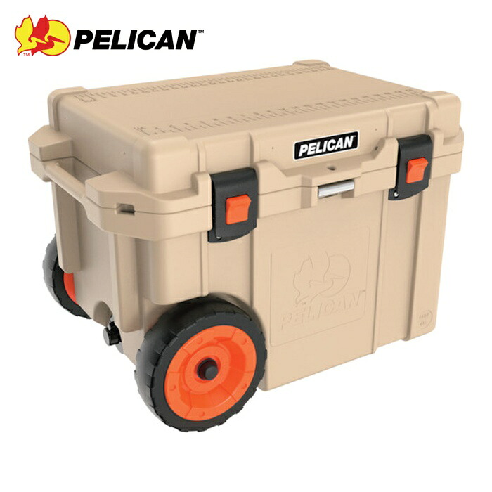 伽藍鳥 PELICAN 45QW-2-TAN 42l エリート冷房装置(キャスター付き添い人) タン (1台)