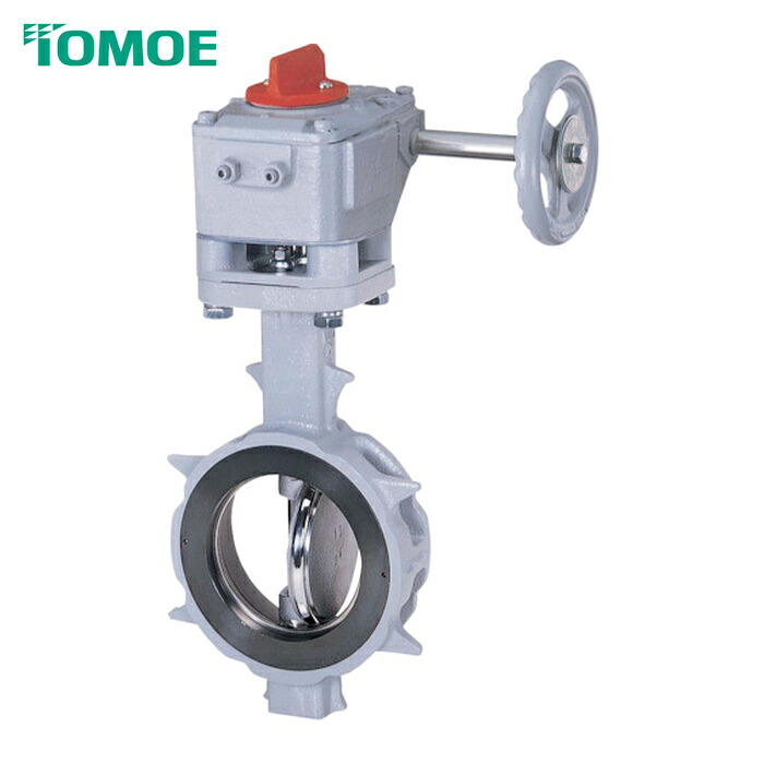 巴バルブ 304YA-2U-150-S-R バタフライバルブ JIS10K/150A 304YA-2U SCS13A/SCS13A/R-PTFE ギア (1台)