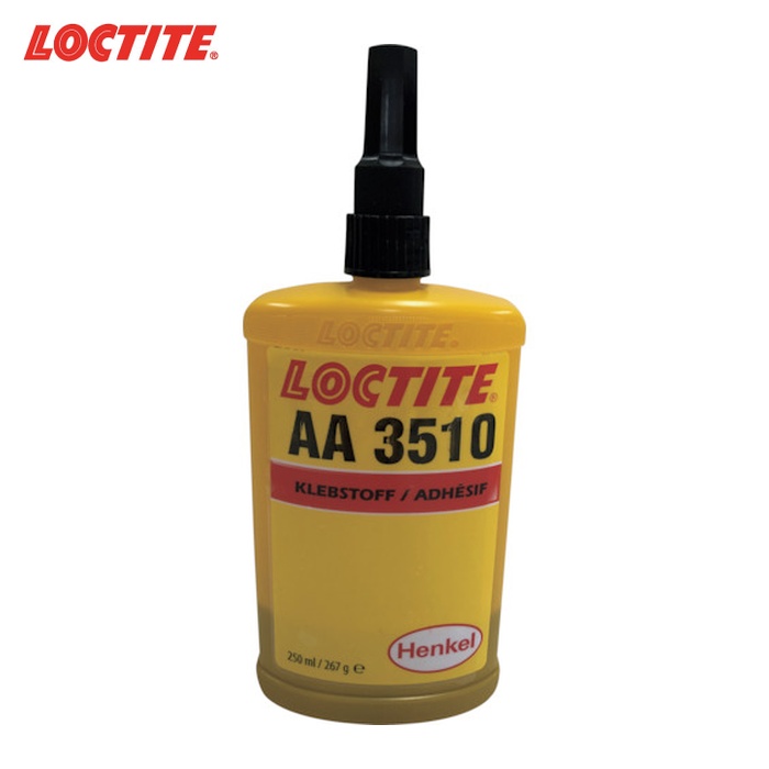 ロックタイト LOCTITE 光硬化型接着剤 紫外線硬化型 AA3510 250ml (1本) 3510-250