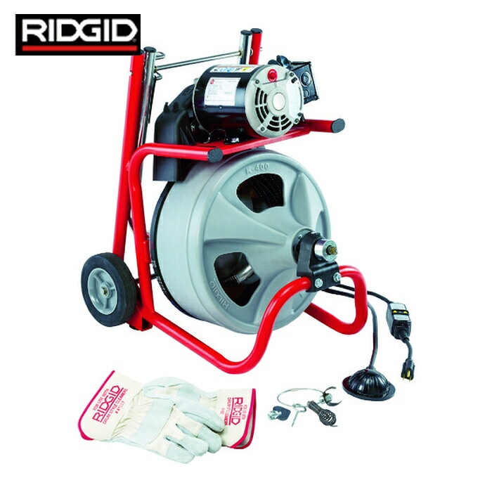 リジッド RIDGID 26993 ドレンクリーナー K-400W/C-31IW (1S)|工具ランドこだわり館