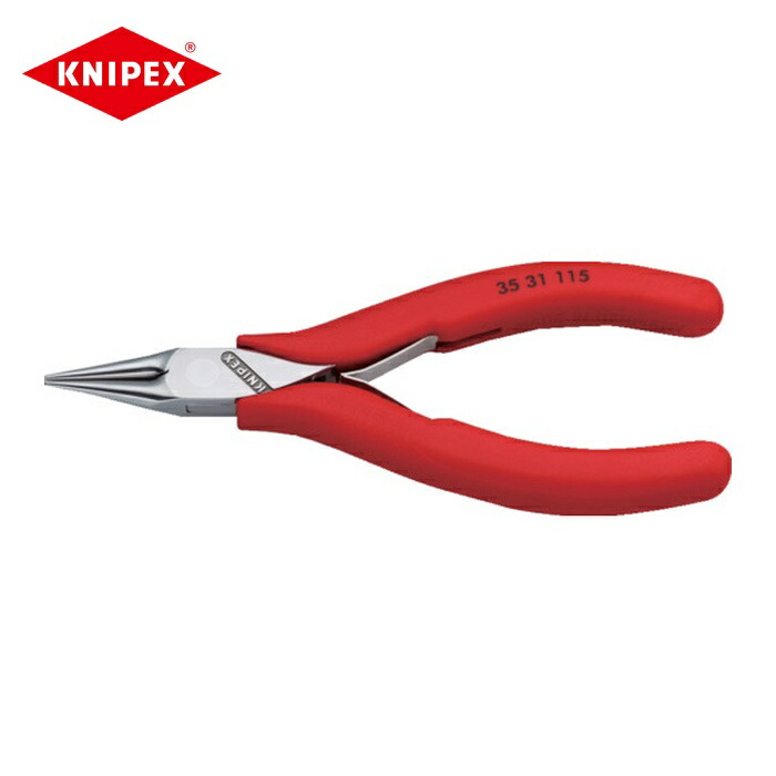 KNIPEX クニペックス 3531-115 精密用プライヤー 丸 115mm (1丁)