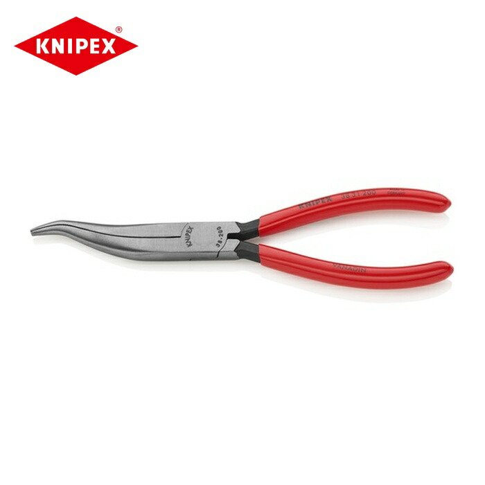 KNIPEX クニペックス 3831-200 メカニックプライヤー クランク プラスチックハンドル (1丁)