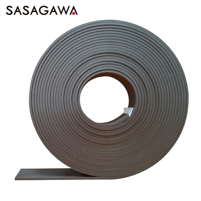 ササガワ 強力マグネットテープ 50mm×5m 2mm厚 (1巻) 32-8789