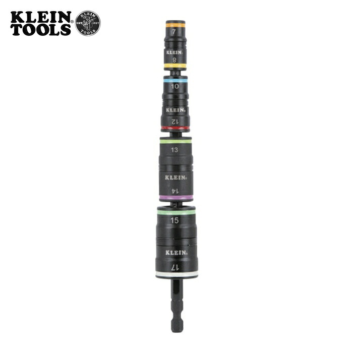 KLEIN TOOLS 32934M 両頭ソケット フリップソケットセット 8in1 (1個)