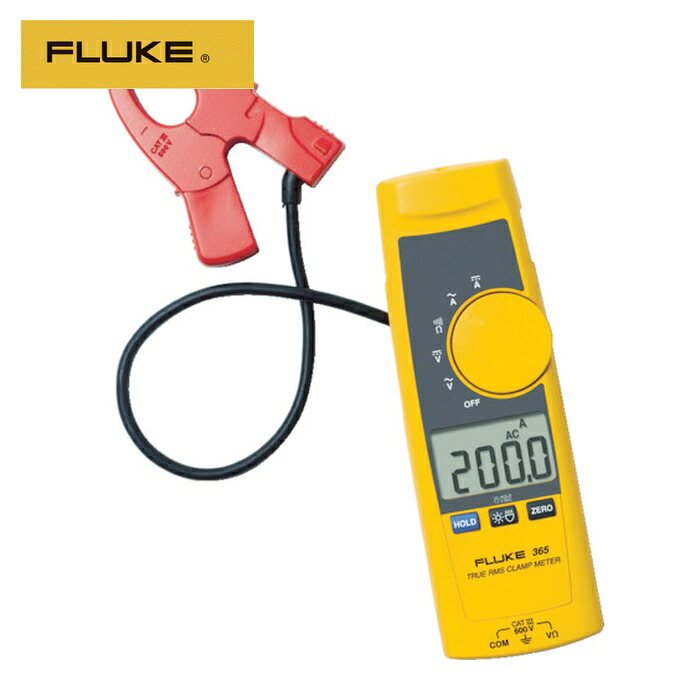 フルーク FLUKE 365 クランプメーター(真の効き目値印字機・周波数位置づける付) (1台)