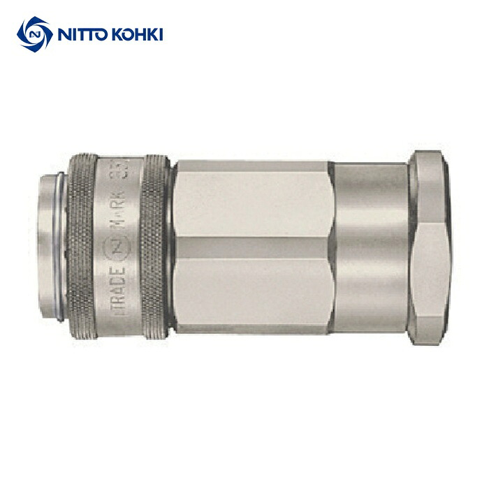 日東工器 350-10S STEEL FKM    350カプラ競争相手側初っ切り大きさR1 1/4(51195) (1個)