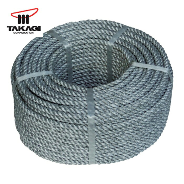 高木綱業 エネルラインロープ 16mm x 100m (1巻) 36-6554