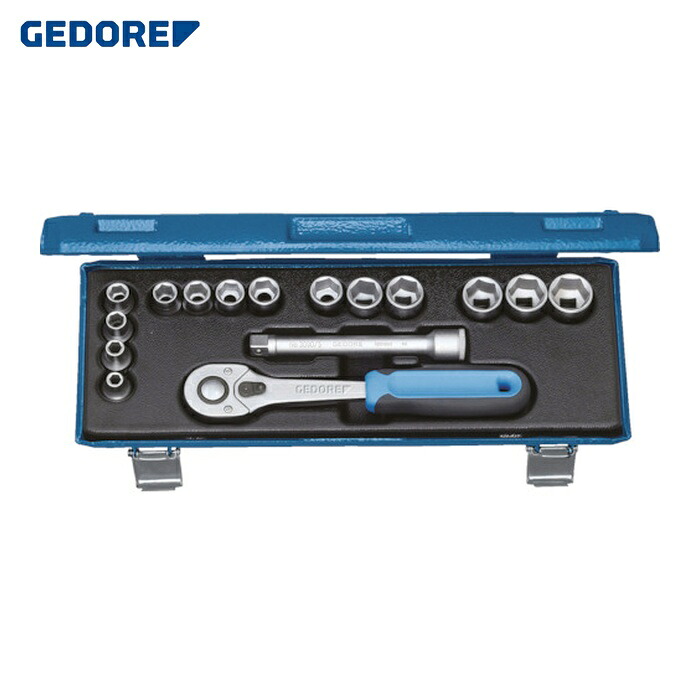 GEDORE ゲドレー 2682893 ソケットレンチセット 3/8 モデル:D30JMU‐10 (1S)|工具ランドこだわり館