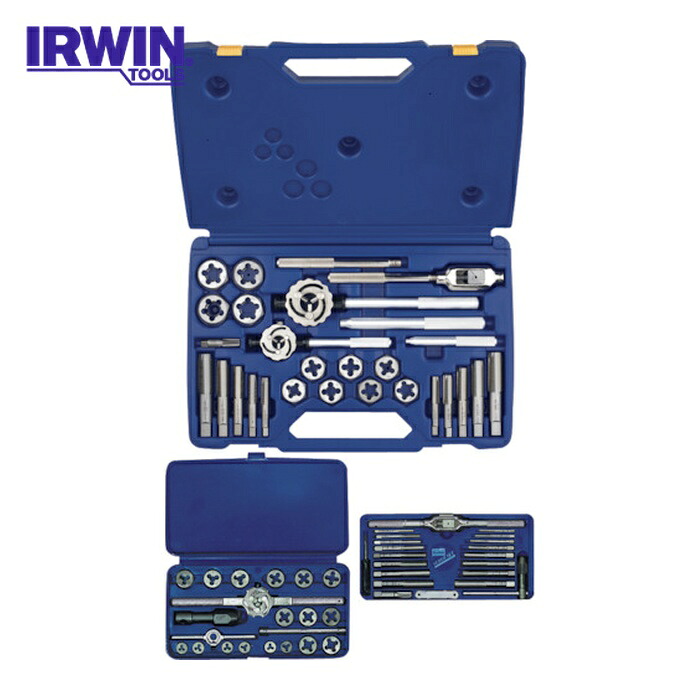 IRWIN アーウィン 97312 タップ&ダイスセット 66 個入 (1S)｜工具ランドこだわり館