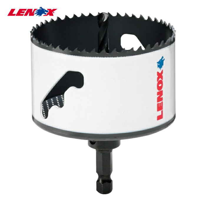 LENOX レノックス 5121048 スピードスロット 軸付 バイメタルホールソー 108mm (1本)