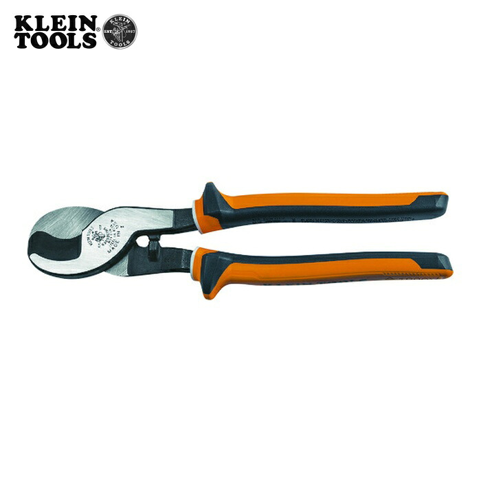 KLEIN TOOLS 63050-EINS 絶縁ケーブルカッター VDE規格 250mm (1丁)