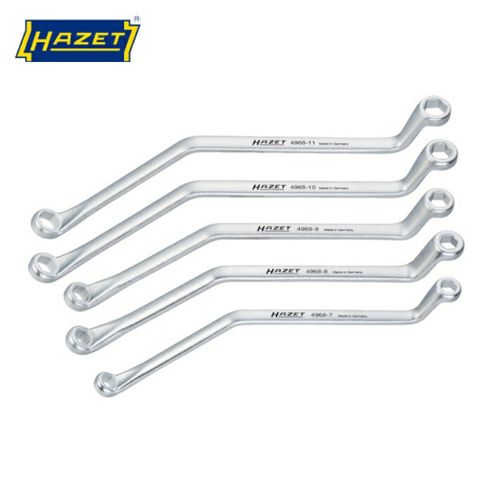 ハゼット HAZET 4968S5 ブレーキブリーダーレンチセット (1S)|工具ランドこだわり館