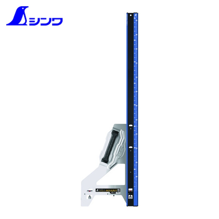 シンワ測定 73183 丸ノコガイド行動様式 エル一角Plus アジャスト1.2m 併用目盛 (1台)