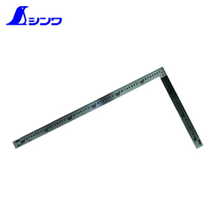 シンワ測定 63412 中金普及型60×30cm裏面2×1尺 (1本)