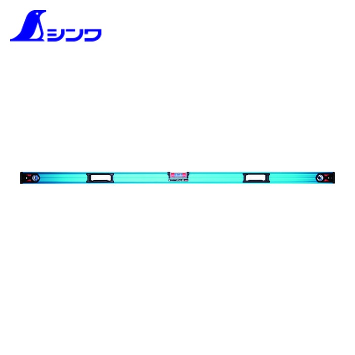 シンワ測定 73386 青み気泡管水準器Pro2 磁石付 1500粍 (1本)