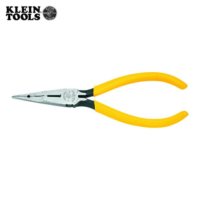 KLEIN TOOLS 71980 ロングノーズテレフォンプライヤー (1丁)