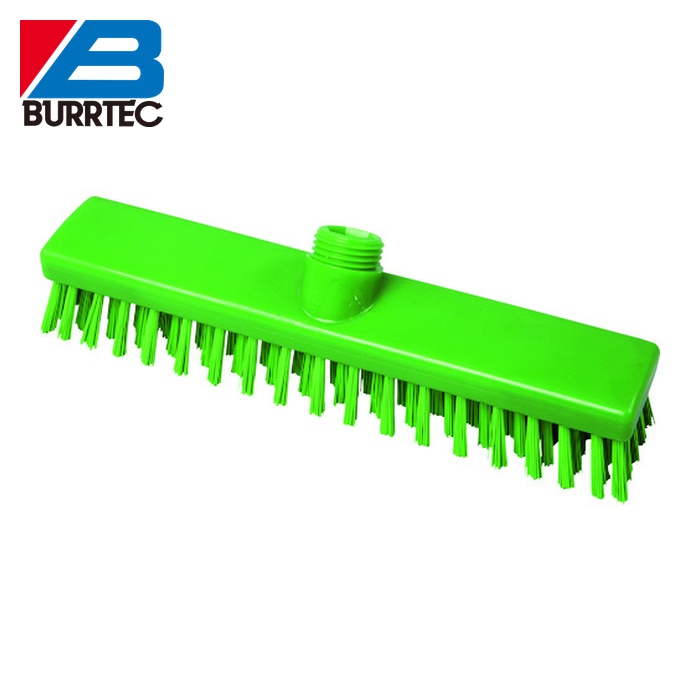 バーテック BURRTEC 69150015 バーキュートプラス デッキブラシ ヘッド 緑 BCP-DG HACCAP対応 幅280mm (1本)