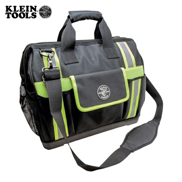 KLEIN TOOLS 55598 反射材付きツールバッグ TradesmanPro 42ポケット (1個) 8,655円