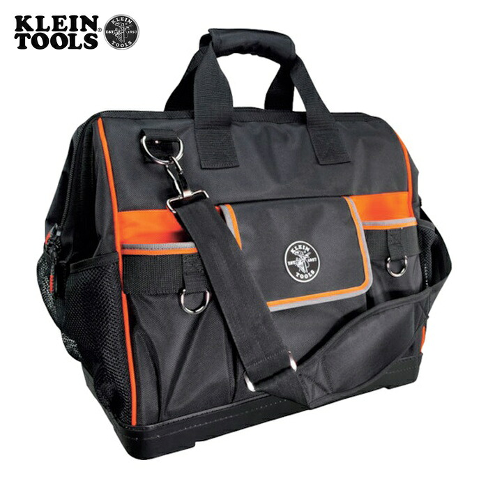 KLEIN TOOLS 55469 ワイドオープンツールバッグ TradesmanPro 42ポケット (1個)