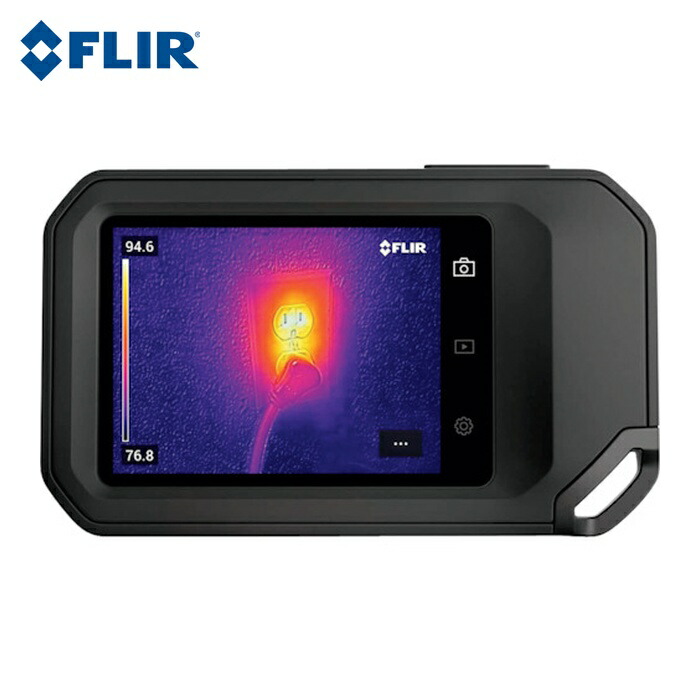 フリアー FLIR 90501-0201 コンパクトサーモグラフィカメラ C3ーX(Wi-Fi機能付) (1台)
