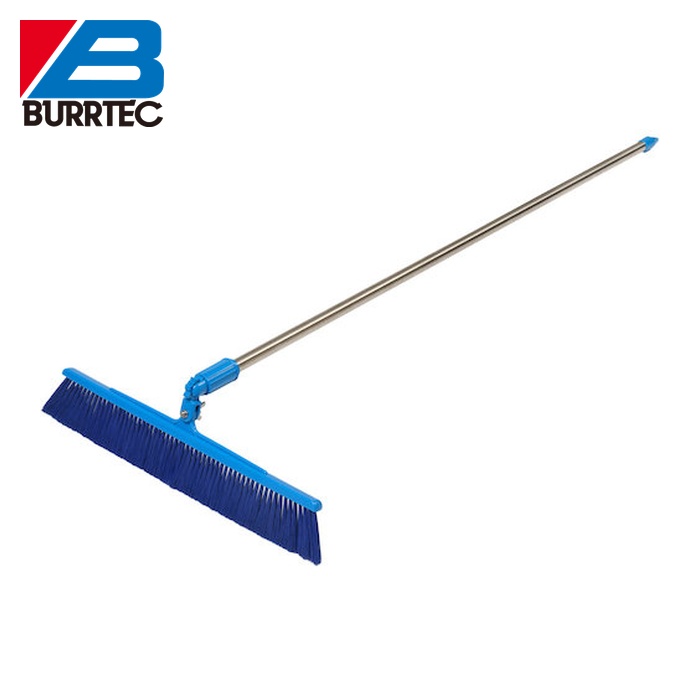 バーテック BURRTEC 63101205 バーキュートプラス 衛生管理用ほうき クネットタイプ幅広 ソフト青5 BCP45K-BH60SB 5P (1Cs)
