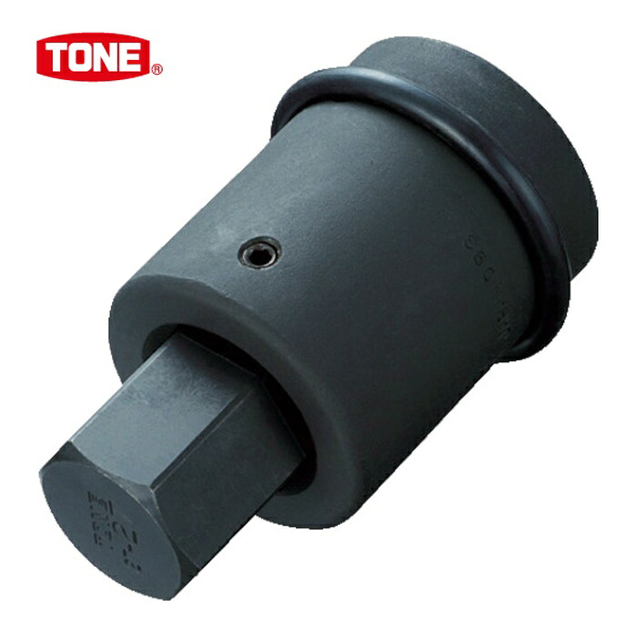 TONE トネ 8AH-17H インパクト用ヘキサゴンソケット(差替式) 差込角25.4mm 対辺寸法17mm (1S)