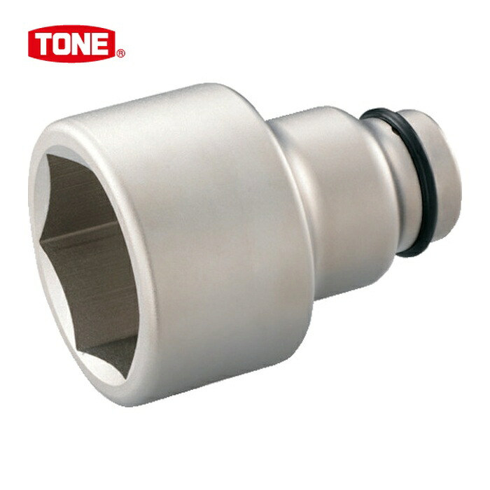 TONE トネ 8NV-75L インパクト用ロングソケット 対辺寸法75mm 差込角25.4mm (1個)