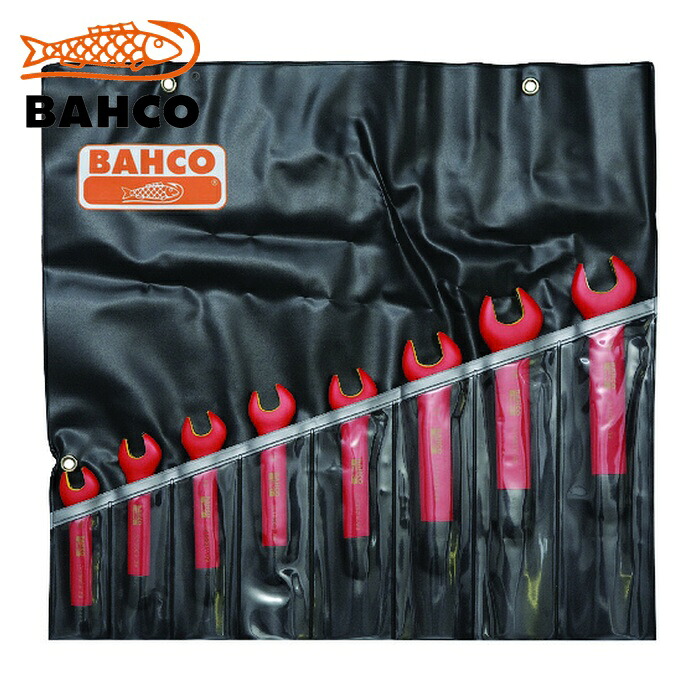 バーコ BAHCO 6MV/8T 1000V絶縁片口スパナセット (1S)