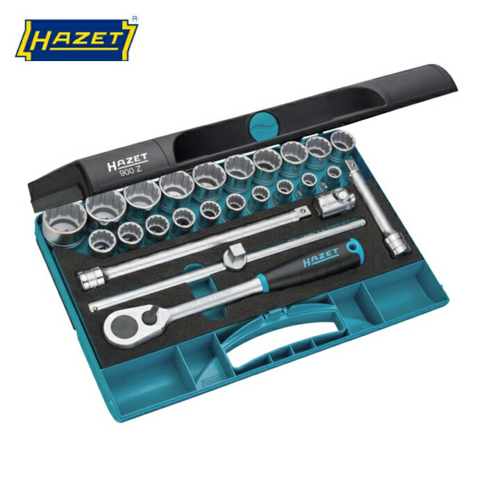 ハゼット HAZET 900Z ソケット鍵書き割り(12角手合い・差込角12.7粍) (1S)