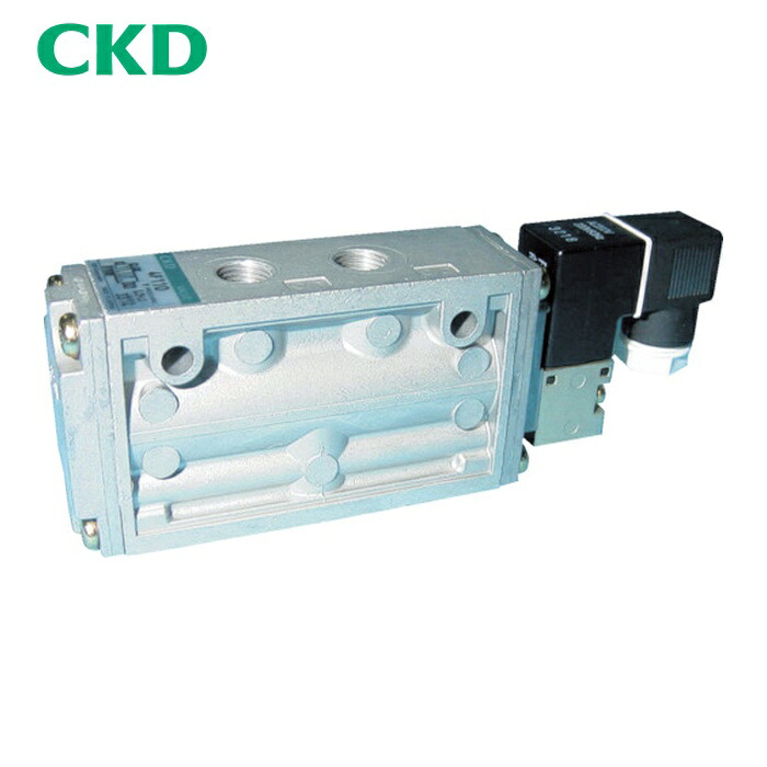 CKD 4F110-06-AC100V 電磁弁 飛行士式5界面弁セレックスバルブ 4Fつづき物 2C Rp1/8 AC100V (1台)