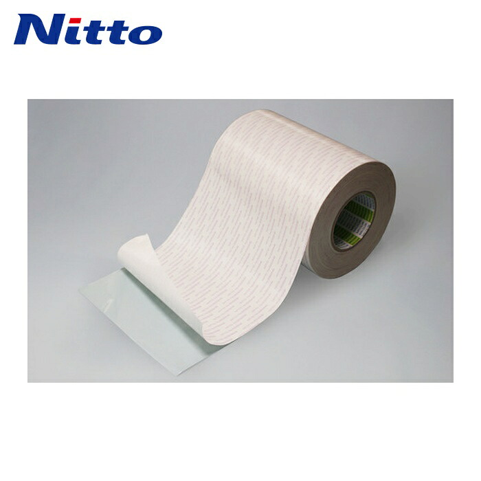 日東電工 Nitto 再取りはずす能力のある豪然たる両面磁気テープ No.5000NS 200mm×50m 白いこと (1巻) 5000NS200X50