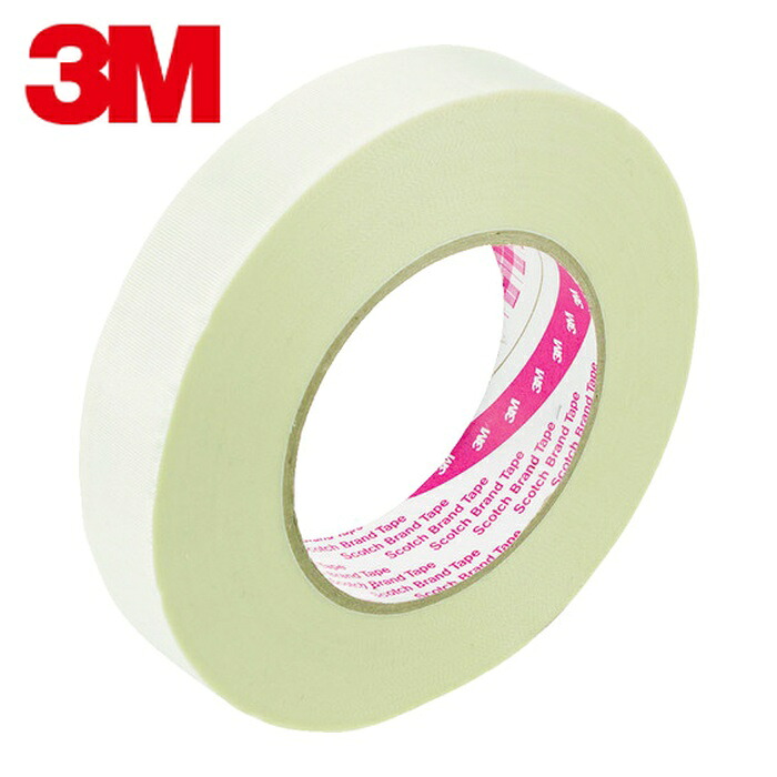 3M スリーエム 69 25 ガラスクロス電気絶縁テープ69 25mmX55m (1巻)