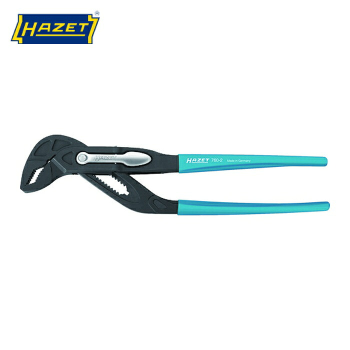 ハゼット HAZET 760-2 クイックアジャストウォーターポンププライヤー (1丁)