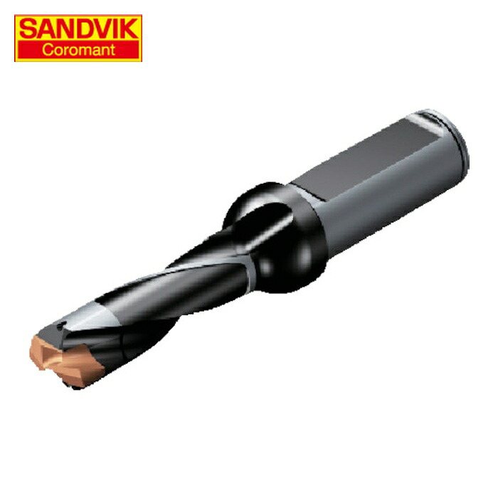 サンドビック SANDVIK 870-1100-8L16-3 コロドリル870 上端取り替えっこ式せん孔機(446) 刃径11.0粍 溝長59.21粍 全長122粍 シャンク径16粍 (1本)