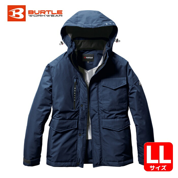 BURTLE バートル 防水防寒ジャケット 7620-3-XLネイビー (1着) 7620-3-XL