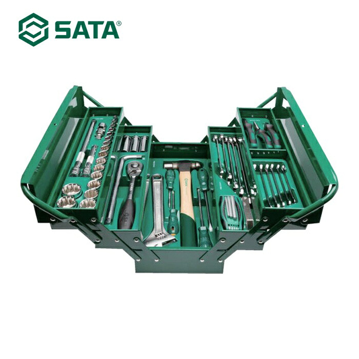 SATA 95104A-75 手道具仕掛ける 差込角9.5粍(75点) (1S)